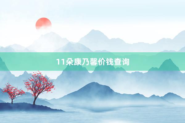 11朵康乃馨价钱查询
